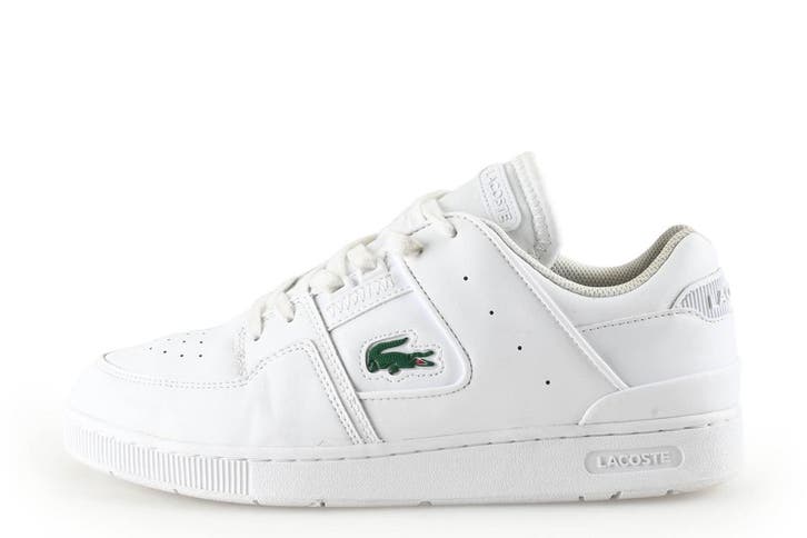 Lacoste Sneakers in maat 42 Wit, Kleding | Heren, Schoenen, Wit, Zo goed als nieuw, Sneakers of Gympen, Verzenden