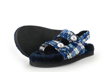 Roberto Festa Sandalen in maat 37 Zwart, Verzenden, Zwart, Sandalen of Muiltjes, Zo goed als nieuw