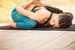 Adidas Premium yoga mat 5 mm zwart – ideaal voor yoga en, Sport en Fitness, Fitnessmaterialen, Ophalen of Verzenden, Zo goed als nieuw