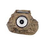 Solar tuin decoratielamp - 15cm - Warm wit - Schemersensor, Ophalen of Verzenden, Nieuw