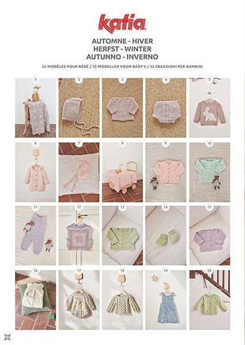 Katia Baby no. 106 - Herfst/Winter, Tijdschrift, Hobby en Vrije tijd, Breien en Haken, Ophalen of Verzenden, Nieuw
