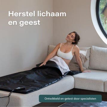 2dekans | Soft & Silky - ComfortFlow Infrarood Deken - 35, Diversen, Ophalen of Verzenden, Zo goed als nieuw