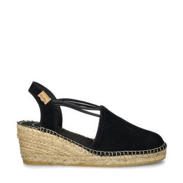 Toni Pons Tremp espadrilles voor dames in het Zwart, Verzenden, Zwart, Nieuw, Espadrilles of Moccasins