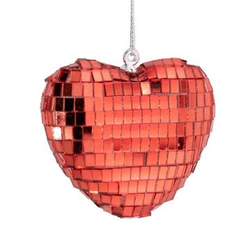 Homebound Hanger disco hart 6,5cm rood, Ophalen of Verzenden, Nieuw