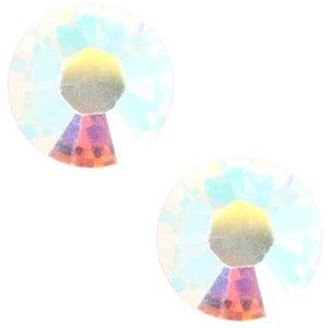 2 x Swarovski crystal AB plat strass steentje 5 mm, Ophalen of Verzenden, Nieuw, Overige typen