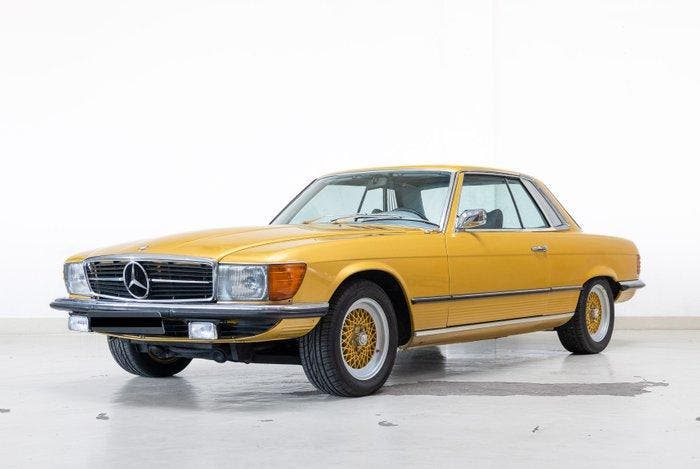 Mercedes-Benz - 350 SLC - Manual - 1972, Auto's, Oldtimers