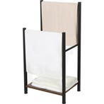 Niceey Handdoekrek - 2 Armen met Opberg Plank - Metaal -, Huis en Inrichting, Badkamer | Badtextiel en Accessoires, Verzenden