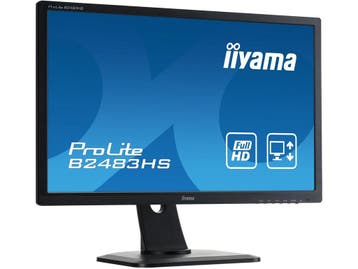 Iiyama ProLite B2483HS-B1 - Monitor 24 inch - 1920x1080 Full, Computers en Software, Monitoren, Verzenden, Zo goed als nieuw, Iiyama
