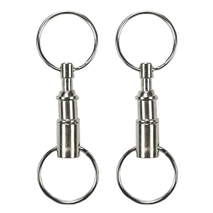 Benson Opsplitsbare metalen sleutelhanger - set van 2 - d..., Verzamelen, Sleutelhangers, Nieuw, Ophalen of Verzenden