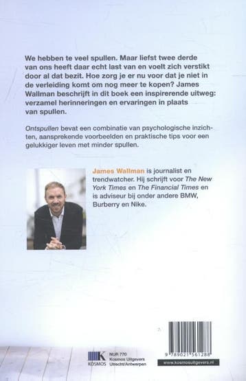 Ontspullen 9789021561288 James Wallman, Verzenden, Zo goed als nieuw, James Wallman