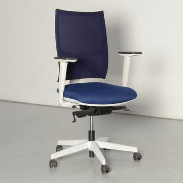 Sitland spirit air bureaustoel, blauw / donkerblauw mesh, 4D, Ophalen of Verzenden, Nieuw in verpakking