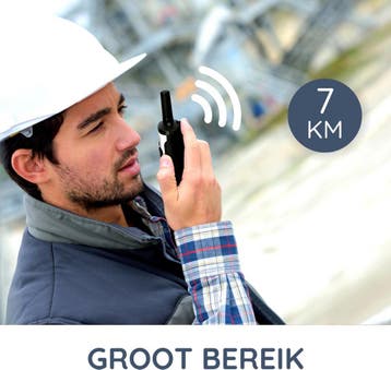 Walkie Talkie - Voor kinderen en volwassenen - Portofoon - O, Verzenden, Zo goed als nieuw