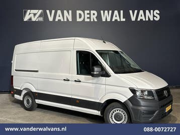 Volkswagen Crafter | 2.0 TDI 141pk L3H3 L2H2 Euro6 Airco |, Gebruikt, Euro 6, Volkswagen, Wit