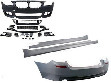 Compleet M Pakket BMW 5 Serie F10 Sedan 2010-2013 B2353, Auto-onderdelen, Nieuw, Voor, BMW, Bumper