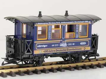 LGB 3007 S Schweiger 150 Jahre Deutsche Eisenbahn Wagon 1..., Ophalen of Verzenden, LGB, Analoog, Nieuw