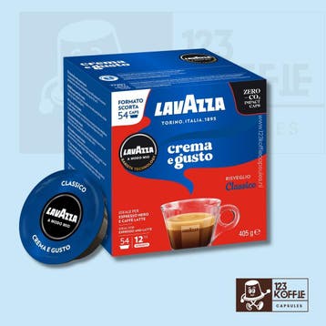 Lavazza Crema e Gusto capsules A Modo Mio 54 stuks –, Verzenden, Nieuw