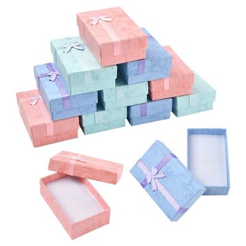 5 x Luxe cadeaudoosjes – mix van 3 kleuren – ca. 8 x 5 x, Ophalen of Verzenden, Nieuw