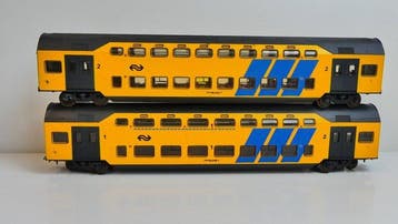 Lima H0 - Modeltrein personenwagen (2) - Dubbeldekker, Nieuw