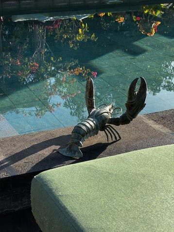sculptuur, Sooka Interior - Large Lobster Sculpture - 21 cm