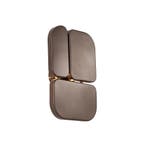 Design wandlamp brons 3-lichts - Planes, Verzenden, Nieuw, Metaal, Design