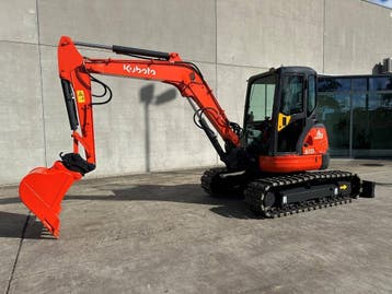 Veiling: Midigraafmachine Kubota KX155-3SZ Diesel 2013, Ophalen, Graafmachine