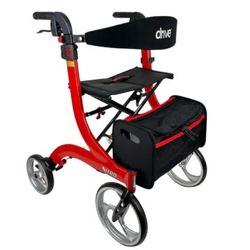 Rollator lichtgewicht Drive Nitro rood M, Diversen, Rollators, Ophalen of Verzenden, Nieuw