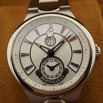 Bertolucci - Serena Garbo Dual Time - 344 - Heren -, Sieraden, Tassen en Uiterlijk, Nieuw