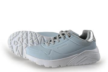 Skechers Sneakers Meisjes in maat 33 Blauw, Verzenden, Jongen of Meisje, Schoenen, Skechers