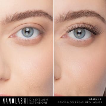 Nanolash Pre-Glued Stick & Go Lashes Classy, Sieraden, Tassen en Uiterlijk, Uiterlijk | Cosmetica en Make-up, Ophalen of Verzenden