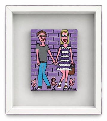 James Rizzi (1950-2011) - Out on a Date · Unique piece