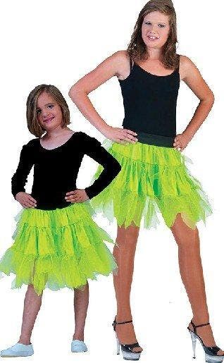 Fancy petticoat neon groen kind, Kleding | Dames, Ophalen of Verzenden, Nieuw