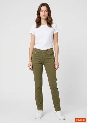 Levi Strauss & Co. Jeans Heren maat WW31 / L28 Olive Green, Ophalen of Verzenden, Nieuw