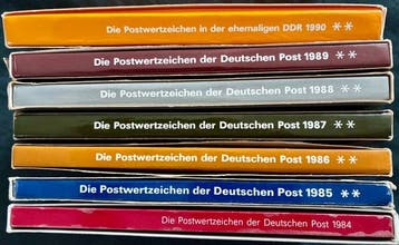 Duitse Democratische Republiek (DDR) 1984/1990 - Volledige, Postzegels en Munten, Postzegels | Europa | Duitsland, Gestempeld