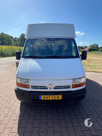 Leuke Renault Theault paardenwagen!, Ophalen, Zo goed als nieuw, Polyester, 2-paards trailer