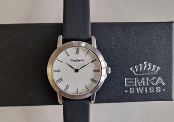 Montres EMKA S.A. Geneve - Peseux 7001 - Zonder minimumprijs, Sieraden, Tassen en Uiterlijk, Horloges | Heren, Nieuw