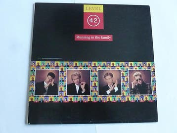 Level 42 - Running in the Family (RTB Records) Yugoslavia, Ophalen of Verzenden, Zo goed als nieuw