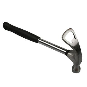 Benson Hamer met bieropener - Metaal - Antislip handgreep..., Doe-het-zelf en Verbouw, Gereedschap | Handgereedschap, Ophalen of Verzenden