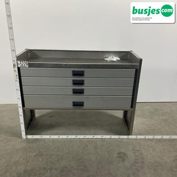 Aluca bedrijfswageninrichting 1225x420x950mm (3229), Ophalen of Verzenden