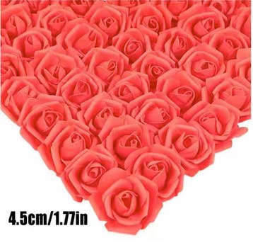Foam Rozen Kunstbloemen Hoofden voor DIY Decoratie, Verzenden, Nieuw