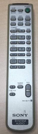 Afstandsbediening Sony rm-se717 dhc-ex880md, Ophalen of Verzenden, Nieuw, Origineel