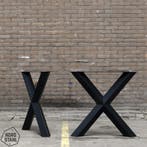 Stalen onderstel tafel - Diamond X leg - Nordstahl, Verzenden, Nieuw