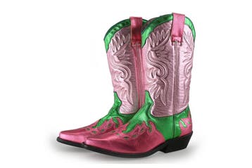 DWRS Cowboy laarzen in maat 37 Roze, DWRS, Overige kleuren, Verzenden, Zo goed als nieuw