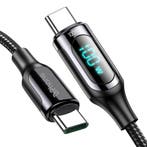 DrPhone TITAN5 USB C naar USB C Nylon Gevlochten Kabel met L, Verzenden, Nieuw