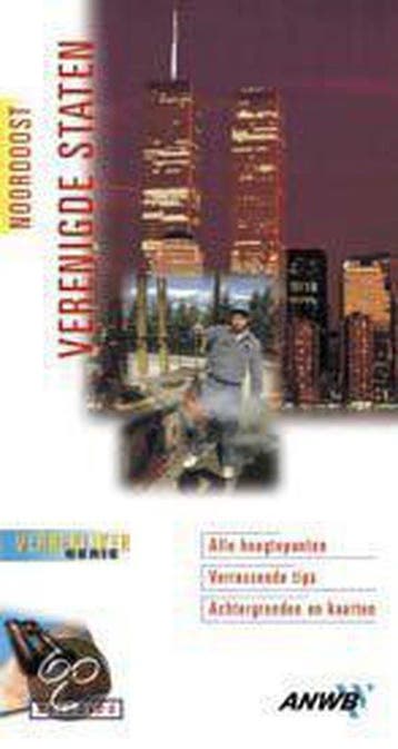 Verenigde Staten NoordOost / ANWB voetspoorkaart J.K. Lameer, Boeken, Reisgidsen, Verzenden, Gelezen, J.K. Lameer