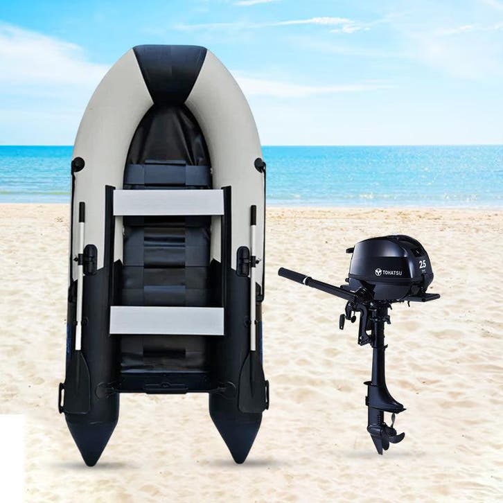 Rubberboot - 280 cm - Tohatsu 2.5 pk, Watersport en Boten, Rubberboten, Buitenboordmotor, Overige materialen, Nieuw, Ophalen of Verzenden