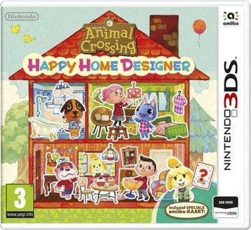 Animal Crossing: Happy Home Designer 3DS, Ophalen of Verzenden, Zo goed als nieuw
