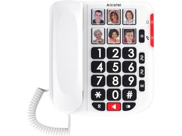 Veiling - ALCATEL TMAX 10+ vaste telefoon - grote toetsen, Telecommunicatie, Vaste telefoons | Niet Draadloos, Gebruikt