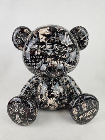 ArtBrut by Ann - Mad Bear Chrome Hearts