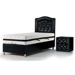 Opberg Boxspring Diamond 1 persoon, Ophalen of Verzenden, Nieuw, Eenpersoons