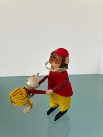 Schuco - Speelgoed Schuco Aap met muis - 1930-1940 -